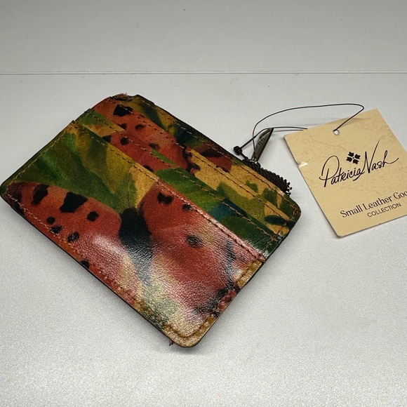 Patricia Nash Handbags - PATRICIA NASH Watercolor Butterfly CASSIS Card Holder Wallet  NWT